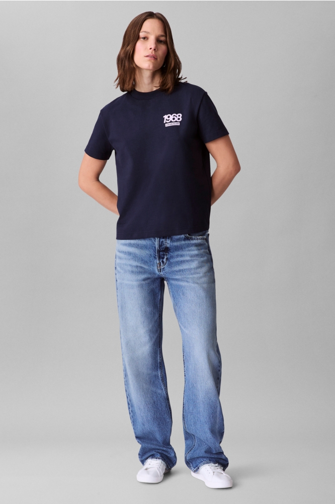 SS CLASSIC LOGO TEE LV047C835G CEF DARK SAPPHIRE